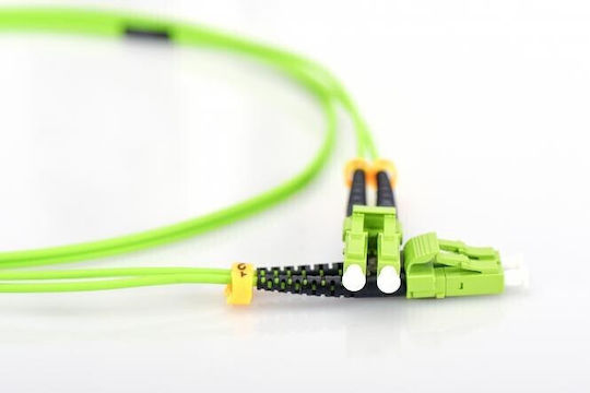 Digitus Fiber Optic Cable LC-LC 2m Green 1pcs