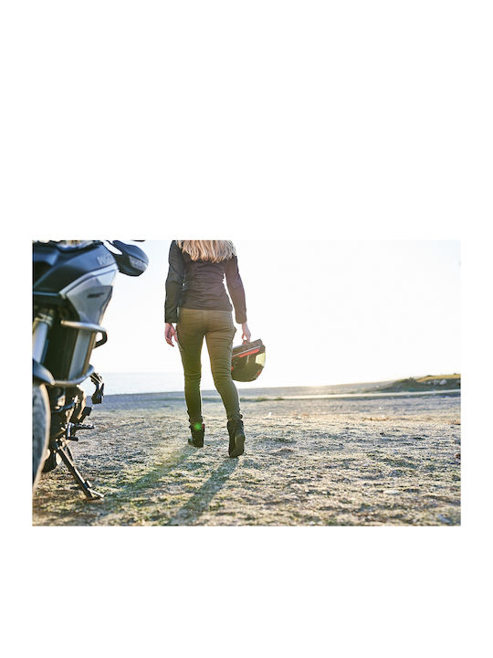 Shima Femei Pantaloni Motocicletă Khaki