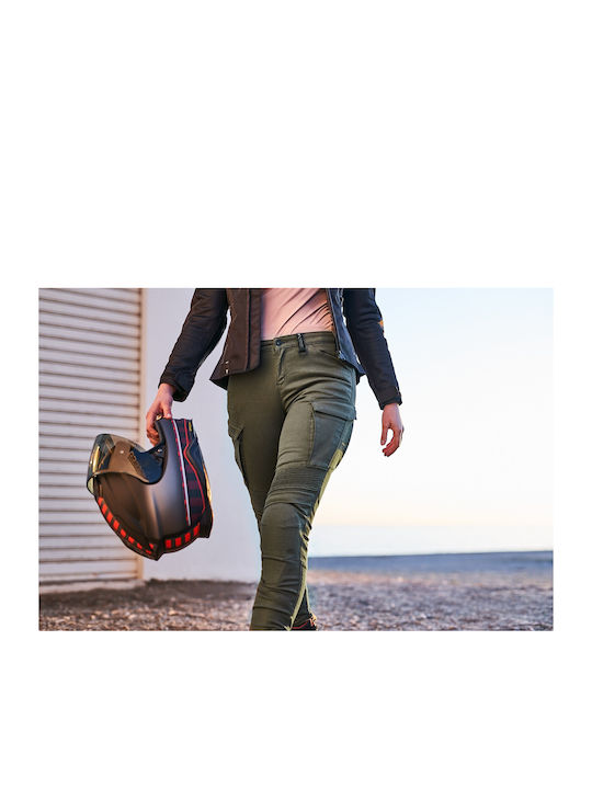 Shima Femei Pantaloni Motocicletă Khaki
