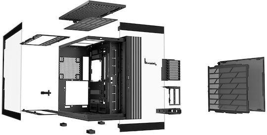 Be Quiet Light Base 900 DX Gaming Midi Tower Κουτί Υπολογιστή με RGB Φωτισμό Μαύρο