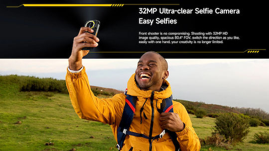 Ulefone Armor Mini 20 Pro 5G Dual SIM (8/256GB) Ανθεκτικό Smartphone Frost Black
