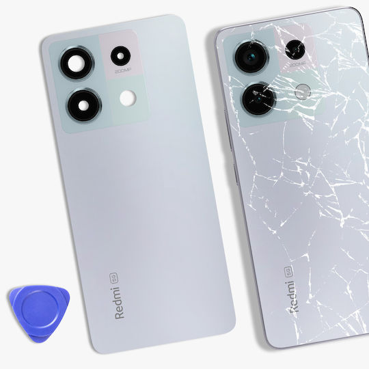 Капак на батерията Xiaomi Redmi Note 13 Pro Оригинален сервизен пакет Лилав