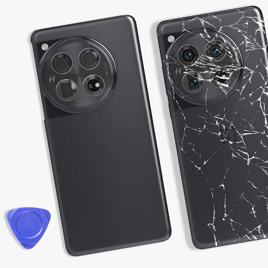 Clappio Replacement Rear Glass Oneplus 12 Black