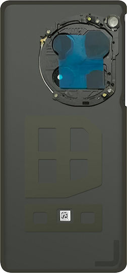 Clappio Replacement Rear Glass Oneplus 12 Black