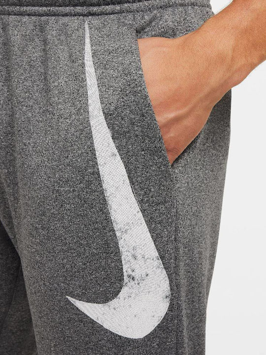 Swoosh Therma-fit Pantaloni de trening Lucios cu Elastic Black Heather