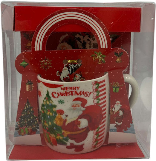 Trademarkt Christmas Mug Ceramic Brown L13xW14xD8cm.