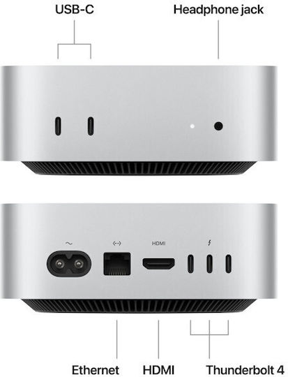 Apple Mac Mini (2024) (M4 10-core/16GB /10-Core GPU/512GB SSD/MacOS)