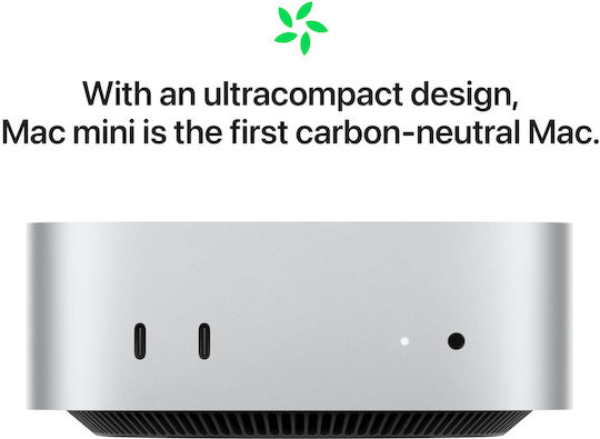 Apple Mac Mini (2024) (M4 10-core/16GB/512GB SSD/MacOS) 10-Core GPU