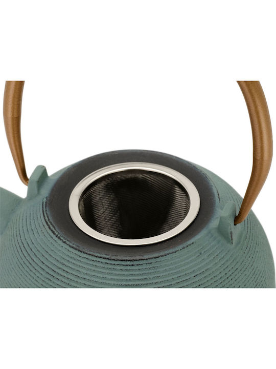 Bredemeijer Cast Iron Teapot Blue 1200ml