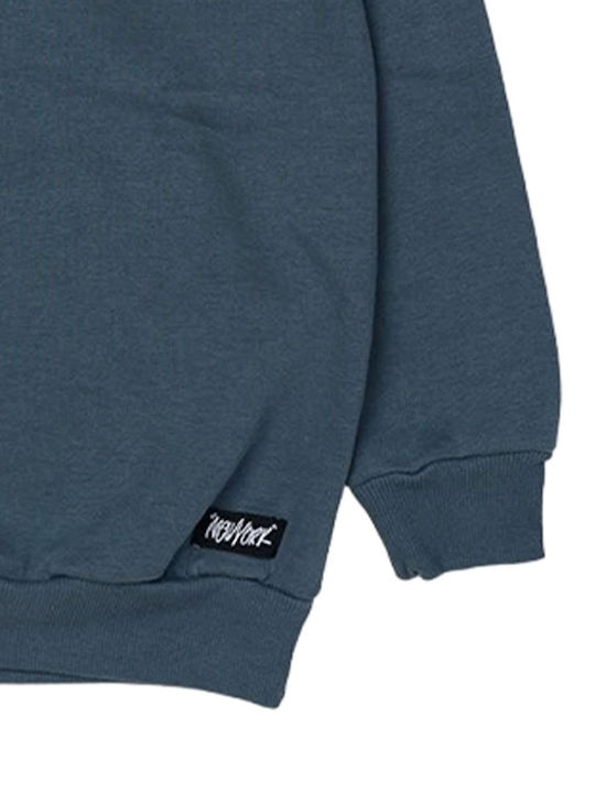 Kinder-Sweatshirt Petrol