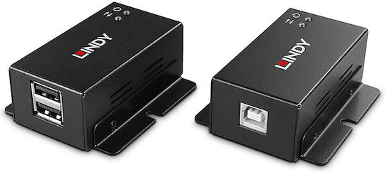 Удължител USB Lindy предавател приемник USB 2.0