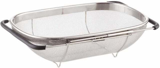 Pufo Stainless Steel Expandable Strainer Sink 29 x 18 cm