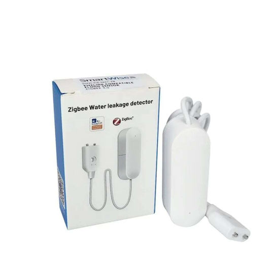 SmartWise Detector Wireless De Inundații Cu Baterie ZigBee / Wi-Fi Cu Cablu