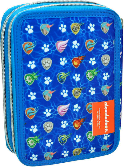 Gim Movie Pencil Case Full with 2 Compartments Blue