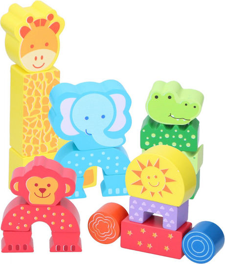 Lemnos Puzzle pentru Copii pentru 2+ ani+ Ani 20buc Marionette Wooden Toys