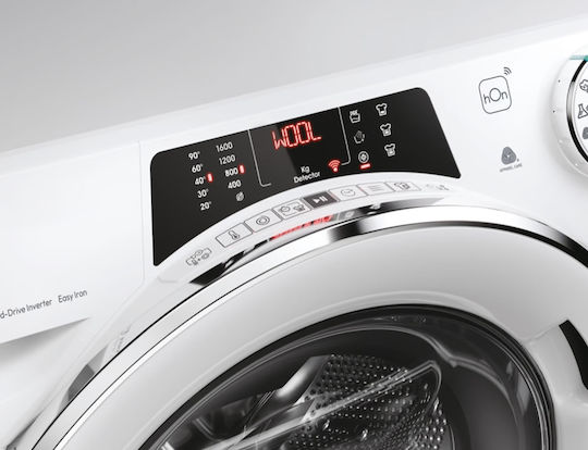 Candy ROW61064DWMCT-S Waschtrockner 10kg/6kg Dampf 1600 Umdrehungen mit Wi-Fi