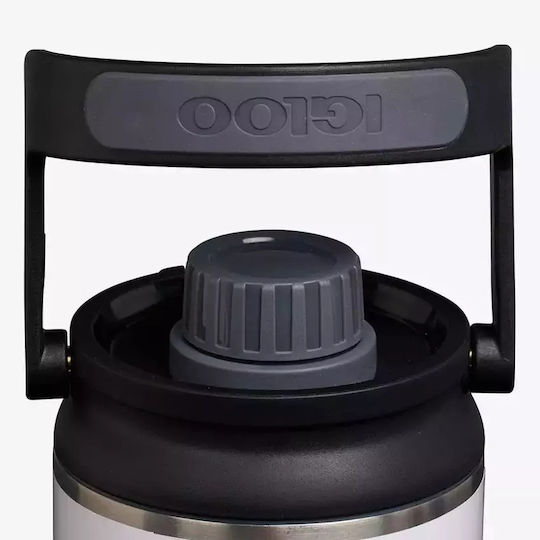 Igloo Igloo Stainless Steel / Plastic Tumbler with Handle and Straw 1.064L White