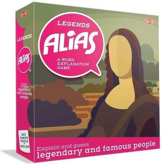 Joc de Societate Alias - Legend pentru 4+ Jucători 12+ Ani Tactic