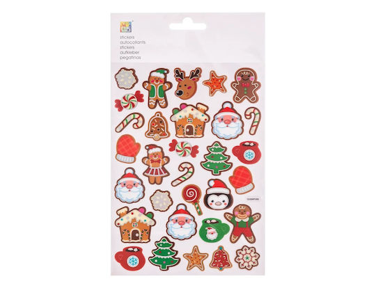 Fééric Lights and Christmas Christmas with Design Αστεριού , Χιονάνθρωπου , Δέντρου and Άγιου Βασίλη
