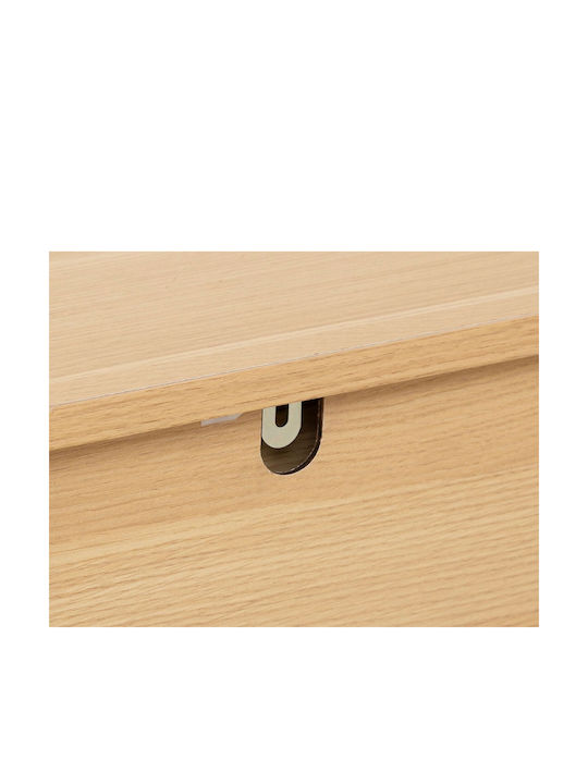 Tasso Конзолна маса от Дърво & Метал с огледало Wood Shade Д80.5xШ35xВ90cm