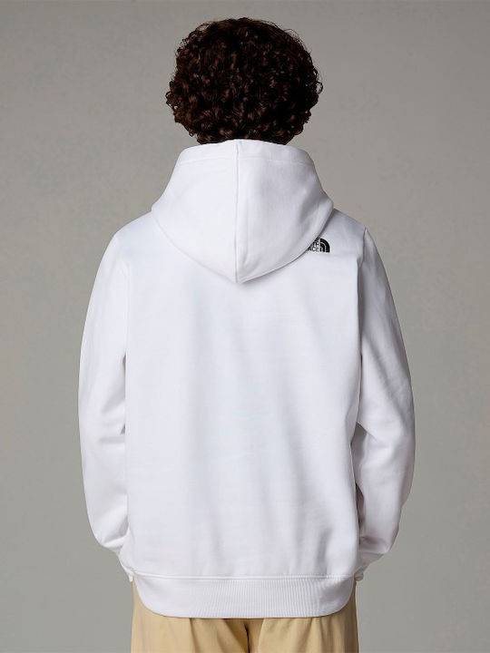Sweatshirt mit Kapuze white