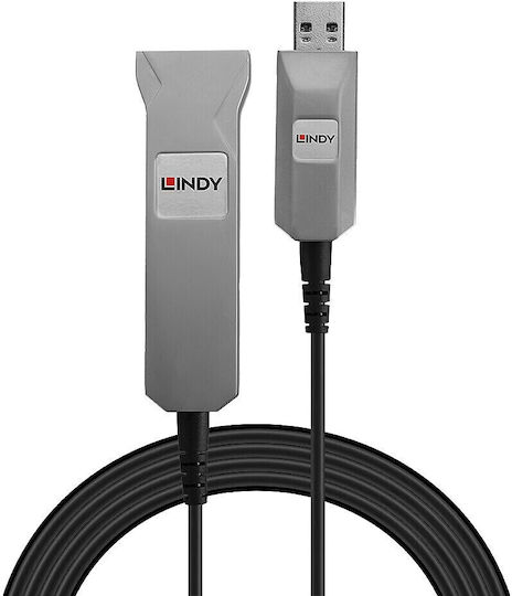 Cablu de extensie USB Lindy USB Tip A la USB Tip A 50 M