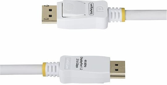 Καλώδιο Displayport Startech 10ft White Vesa Certified To Displayport 3 M