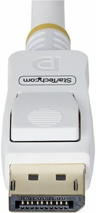 Καλώδιο Displayport Startech White Vesa Latches White 1.8 M