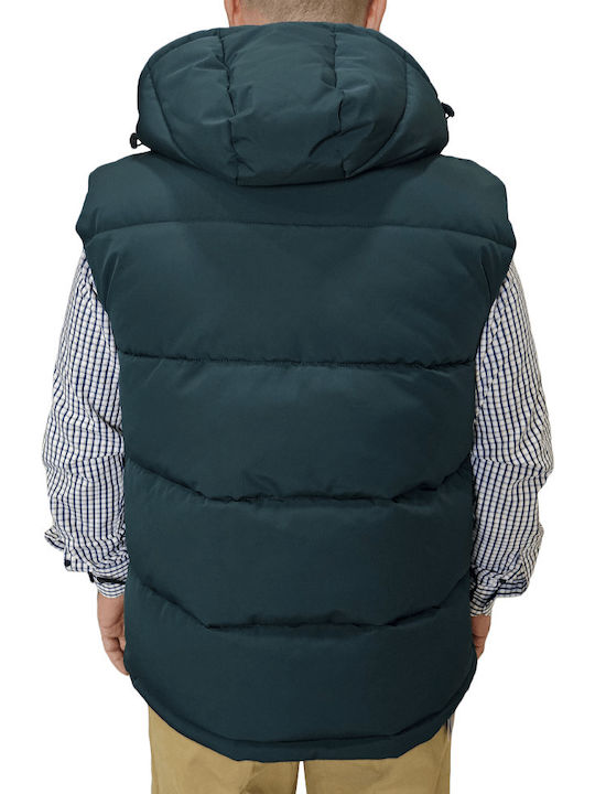 Double Αμάνικο Μπουφάν Puffer Deep Teal