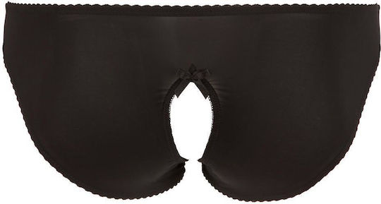Γυναικείο Sexy String Αυτοκινήτου με Δαντέλα Μαύρο