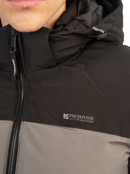 Jacket Puffer Cement Black