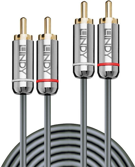 Lindy Kabel 2x RCA-Stecker - 2x RCA-Stecker 5m 35348