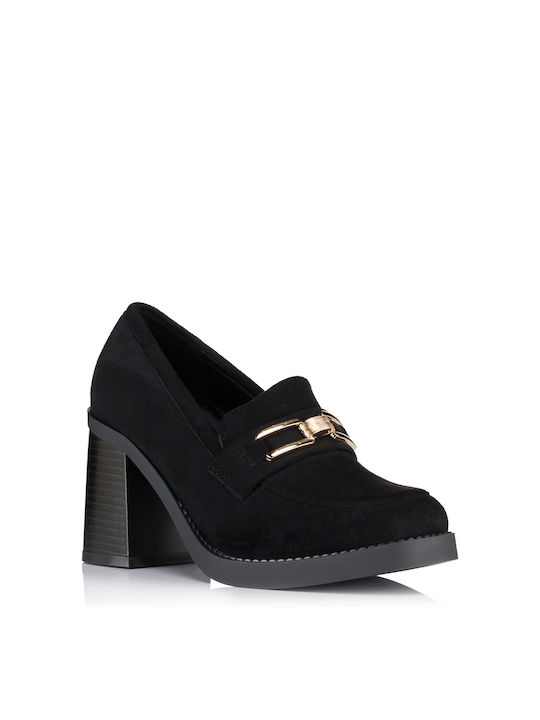 CM Suede Black Heels