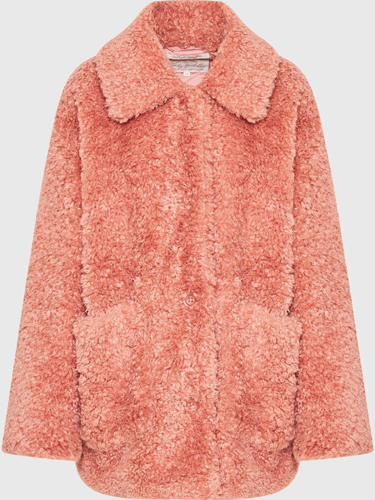 Women's Short Fur Pink