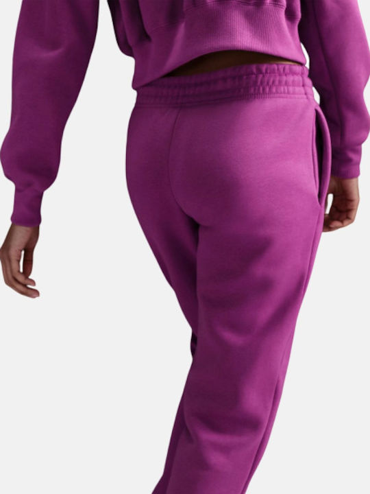 Sweatpants Jogger Fleece Purple