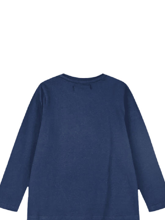 Energiers Children's Blouse Long Sleeve Blue