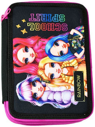 Κασετινα Gim Διπλη Γεματη Rainbow High Glitter 363-51100 Gim