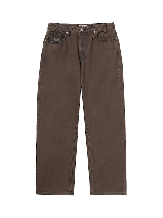 Men's Jeans Pants Coffee