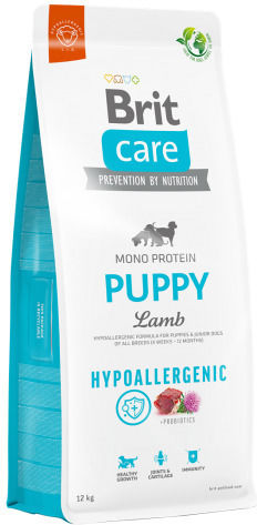 Brit Care Puppy Hypoallergenic 12kg Dry Food for Puppies with Lamb