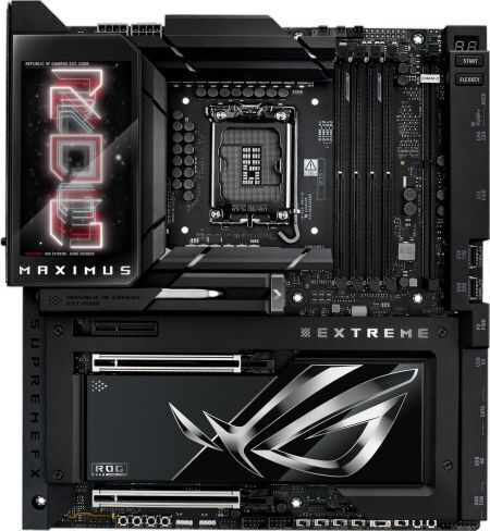 Asus ROG Maximus Z890 Extreme Wi-Fi Дънна платка Extended ATX с Intel 1851 Сокет