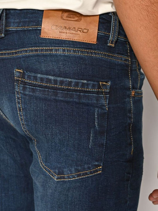 Herren Jeanshose Elastischer Regular Fit Blaue