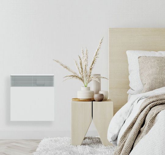 Intuis Convectoare Perete 2000W cu Termostat Electronic Alb