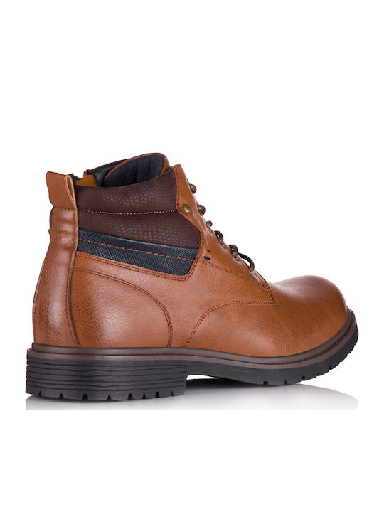GIANNI Μποτάκια Casual Καφέ Y176