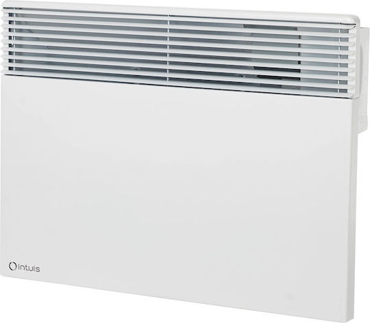 Intuis Konvektorheizung Wand 2500W mit elektronischem Thermostat und WiFi Weiß