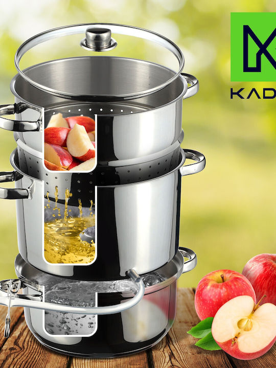 Kadax 8l Steam Cooker Induction Gas Pot 3 In 1