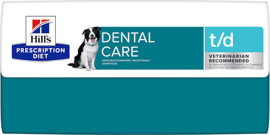 Hill's T D Dental Care 4kg Dry Food for Dogs Gluten-Free with Chicken