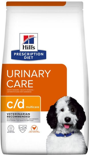 Hill's Prescription Diet Urinary Care C/D 1.5kg Dry Food for Dogs with Chicken