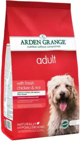 Arden Grange Adult 2kg Dry Food for Adult Dogs with Rice and Chicken