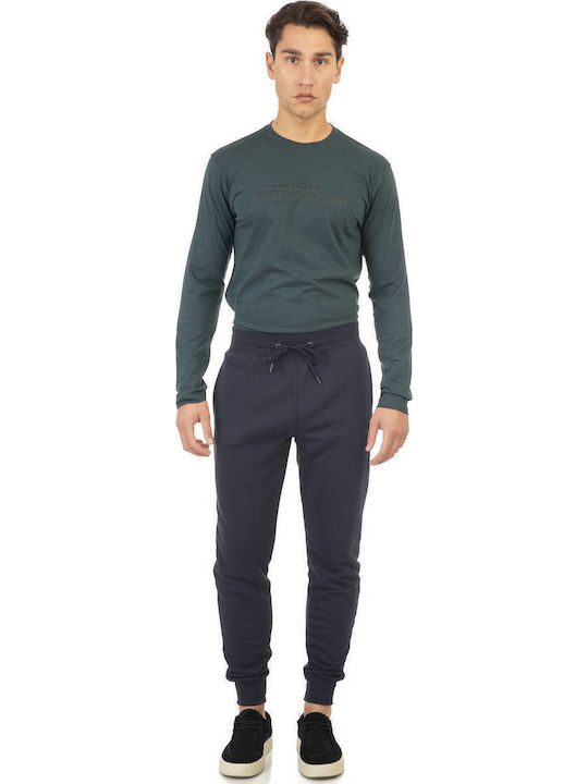 Pantaloni de trening cu Elastic Blue