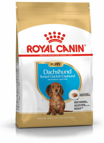 Royal Canin Puppy Dachshund Teckel 1.5kg Dry Food for Small Breed Puppies with Vegetables and Rice